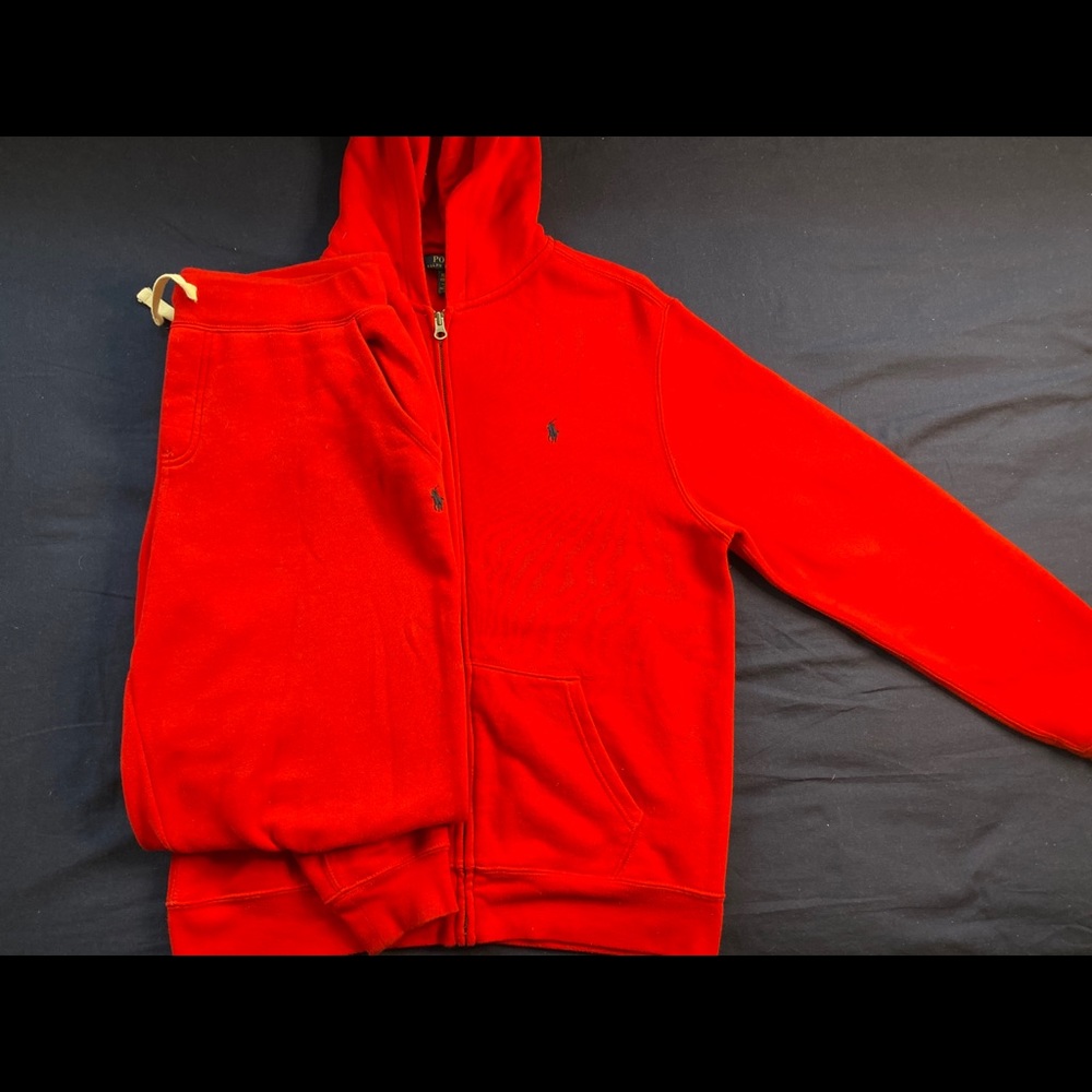 Polo Ralph Lauren Sweatsuit Red